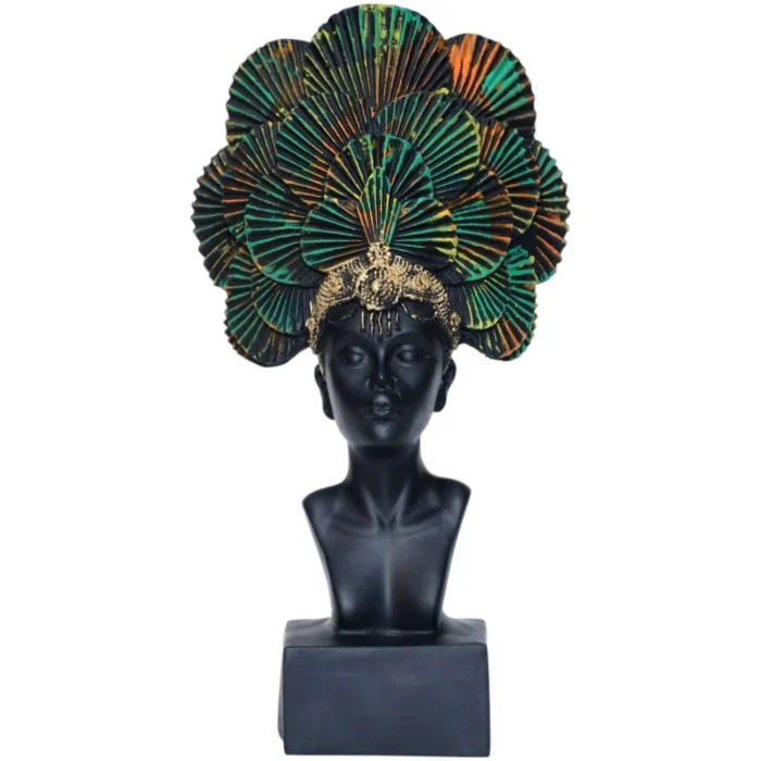 Antique Crown Head Lady(set of 3)