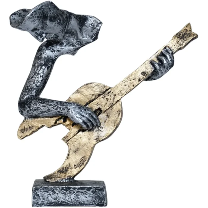 Antique Gitar with Lady