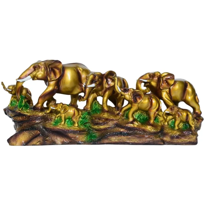 Seven Elephant Climbing Mountain