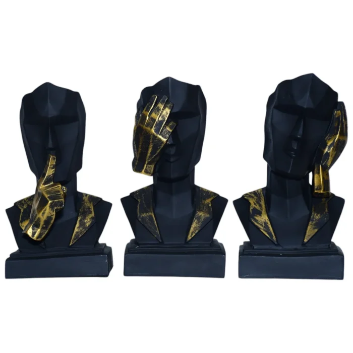 Antique abstract face Sculptures